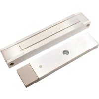 ALM-400P-12V (белый). Замок электромагнитный. ALeko