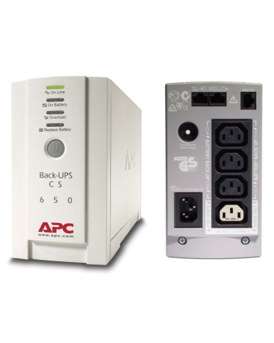 BK650EI APC Back-UPS 650 ВА. Источник бесперебойного питания. APC в Братске