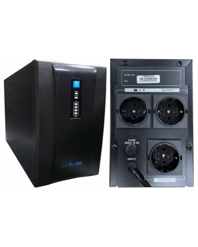 UPS-220/1200VA. Источник бесперебойного питания. AccordTec в Братске