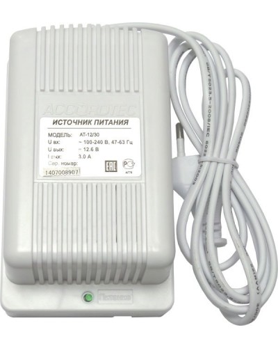 AT-12/30 (белый). Источник стабилизированного питания. AccordTec в Братске