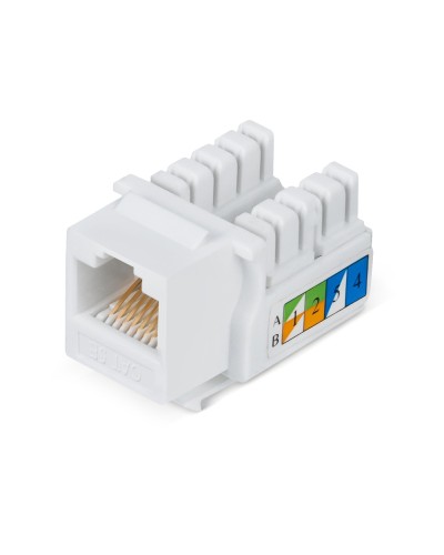 KJ-RJ45-Cat.5e-90 (7008c): Вставка Keystone Jack RJ-45 в Братске