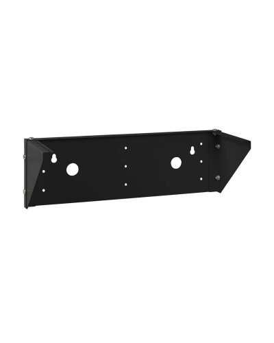 NC-3U-V-BK (12025c). Кронштейн настенный вертикальный 19 3U, цвет черный. CABEUS в Братске