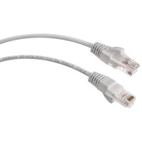 PC-UTP-RJ45-Cat.5e-0.5m-LSZH (8862c), серый. Патч-корд медный. CABEUS