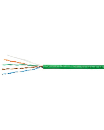 UTP-4P-Cat.5e-SOLID-LSLTx-GN (10990c). Кабель «витая пара» (LAN) для структурированных систем связи. CABEUS в Братске