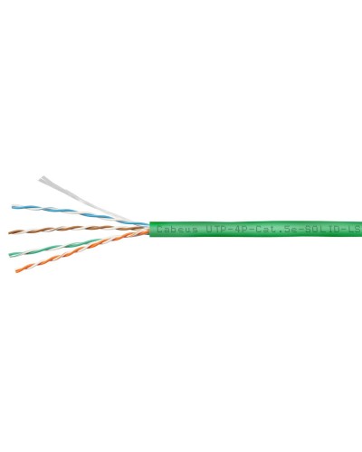 UTP-4P-Cat.5e-SOLID-LSZH-GN (9779c). Кабель «витая пара» (LAN) для структурированных систем связи. CABEUS в Братске