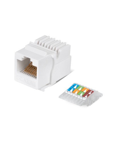 KJ-RJ45-Cat.6-Toolless (7959c): Вставка Keystone Jack RJ-45 в Братске