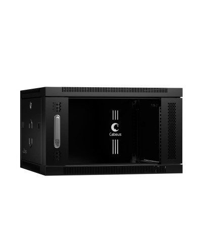 SH-05F-6U60/45-BK (8598c). Шкаф телекоммуникационный 19 настенный 6U. CABEUS в Братске