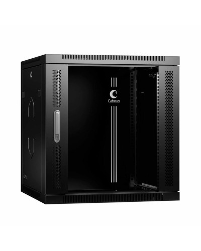 SH-05F-12U60/45-R-BK (10769c). Шкаф телекоммуникационный 19 настенный 12U. CABEUS в Братске
