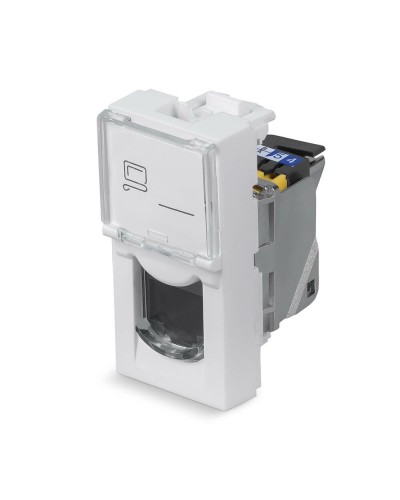 KJ-RJ45-Cat.6a-SH-180T-FP-L-22,5 (11846c): Вставка Keystone Jack RJ-45 в Братске