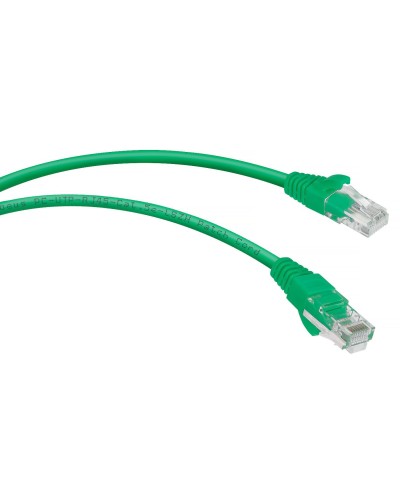 PC-UTP-RJ45-Cat.5e-1m-GN-LSZH (9505c), зелёный. Патч-корд медный. CABEUS в Братске