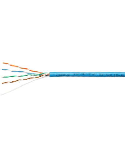 UTP-4P-Cat.5e-SOLID-BL (7248c). Кабель «витая пара» (LAN) для структурированных систем связи. CABEUS в Братске