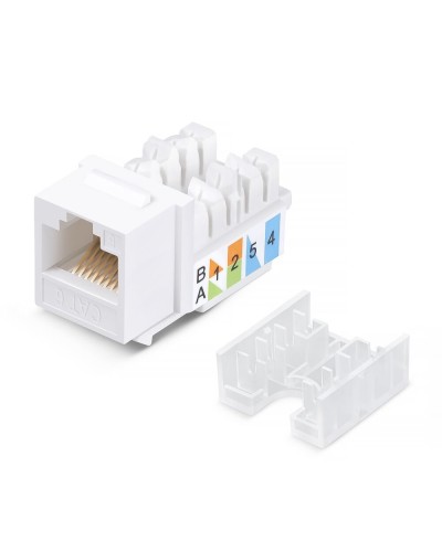 KJ-RJ45-Cat.6-90-SW (10071c): Вставка Keystone Jack RJ-45 в Братске