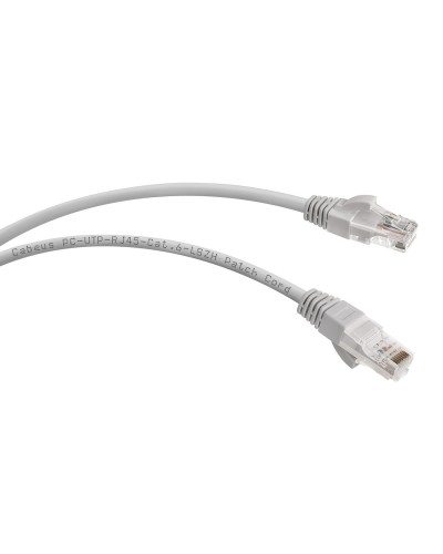 PC-UTP-RJ45-Cat.6-10m-LSZH (9594c), серый. Патч-корд медный. CABEUS в Братске