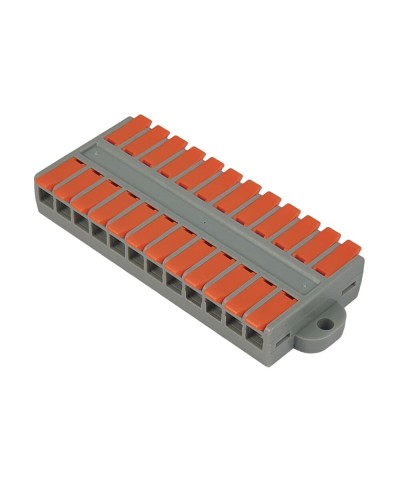 MX662-12R (11420c). Клемма соединительная универсальная проходная 12 полюсов. CABEUS в Братске