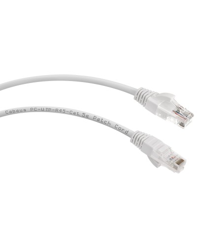 PC-UTP-RJ45-Cat.6-3m-LSZH (8880c), серый. Патч-корд медный. CABEUS в Братске