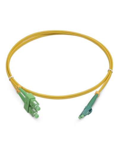 FOP(d)-9-LC/APC-SC/APC-1,5m (8282c). Патч-корд оптический. CABEUS в Братске