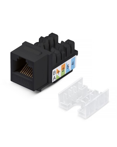 KJ-RJ45-Cat.5e-90-SW-BK (10101c): Вставка Keystone Jack RJ-47 в Братске