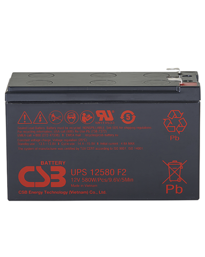 CSB UPS 12580. Аккумулятор герметичный свинцово-кислотный. CSB в Братске