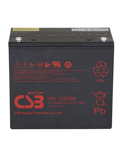 CSB HRL 12200W FR. Аккумулятор герметичный свинцово-кислотный. CSB в Братске