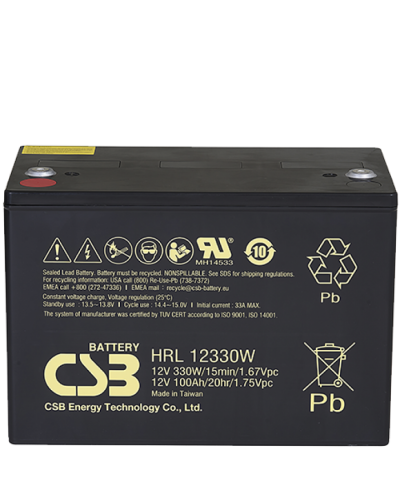 CSB HRL 12330W FR. Аккумулятор герметичный свинцово-кислотный. CSB в Братске