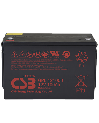CSB GPL 121000. Аккумулятор герметичный свинцово-кислотный. CSB в Братске