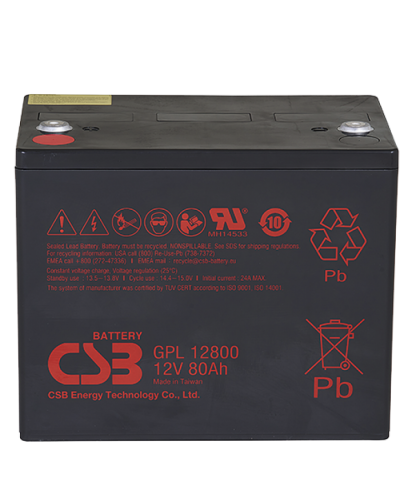 CSB GPL 12800. Аккумулятор герметичный свинцово-кислотный. CSB в Братске