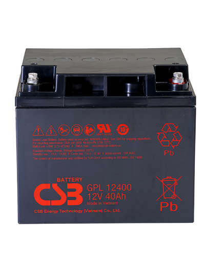 CSB GPL 12400. Аккумулятор герметичный свинцово-кислотный. CSB в Братске