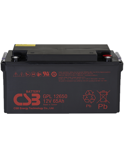 CSB GPL 12650. Аккумулятор герметичный свинцово-кислотный. CSB в Братске