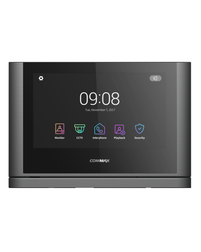 CDV-1024MA/VZ (светлое серебро) Black Smog. Монитор видеодомофона цветной. Commax в Братске