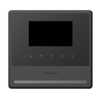 CDV-43Y/XL (черный). Монитор видеодомофона цветной. Commax