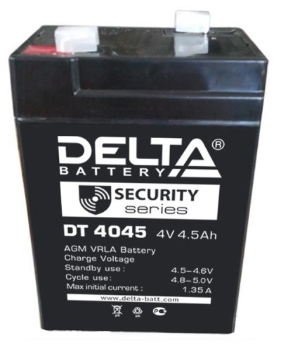 Delta DT 4045 (47мм). Аккумулятор герметичный свинцово-кислотный. Delta в Братске