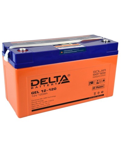 Delta GEL 12-120. Аккумулятор герметичный свинцово-кислотный. Delta в Братске