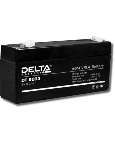 Delta DT 6033. Аккумулятор герметичный свинцово-кислотный. Delta в Братске