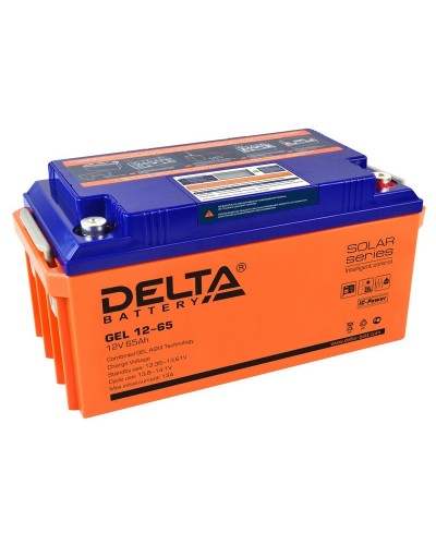 Delta GEL 12-65. Аккумулятор герметичный свинцово-кислотный. Delta в Братске
