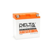 Delta CT 1212.2. Аккумулятор герметичный свинцово-кислотный стартерный. Delta