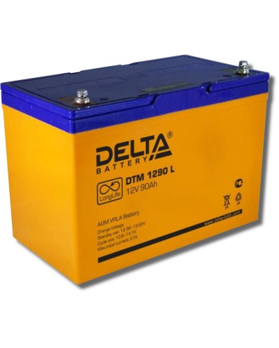 Delta DTM 1290 L. Аккумулятор герметичный свинцово-кислотный. Delta в Братске