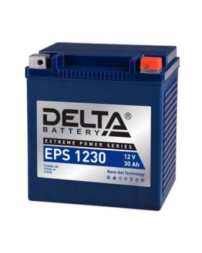 Delta EPS 1230. Аккумулятор герметичный свинцово-кислотный стартерный. Delta в Братске