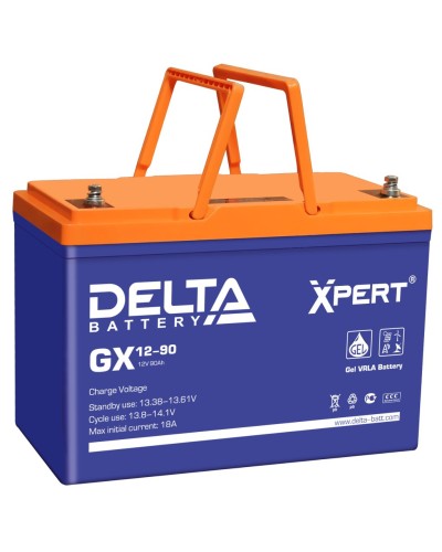 Delta GX 12-90. Аккумулятор герметичный свинцово-кислотный. Delta в Братске