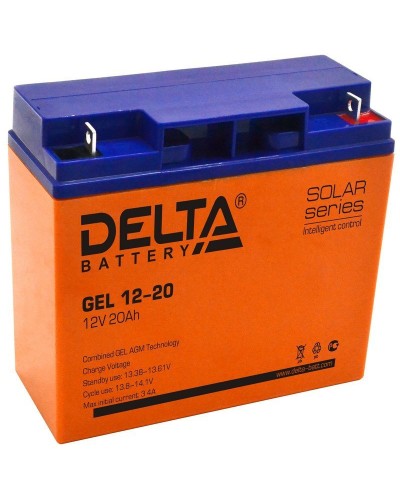 Delta GEL 12-20. Аккумулятор герметичный свинцово-кислотный. Delta в Братске