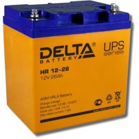 Delta HR 12-26. Аккумулятор герметичный свинцово-кислотный. Delta