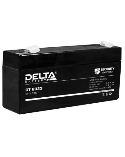 Delta DT 6033 (125мм). Аккумулятор герметичный свинцово-кислотный. Delta в Братске