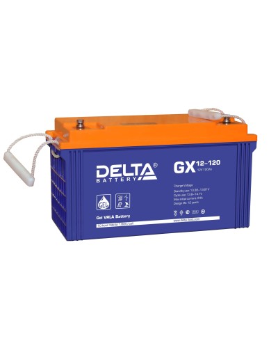 Delta GX 12-120. Аккумулятор герметичный свинцово-кислотный. Delta в Братске