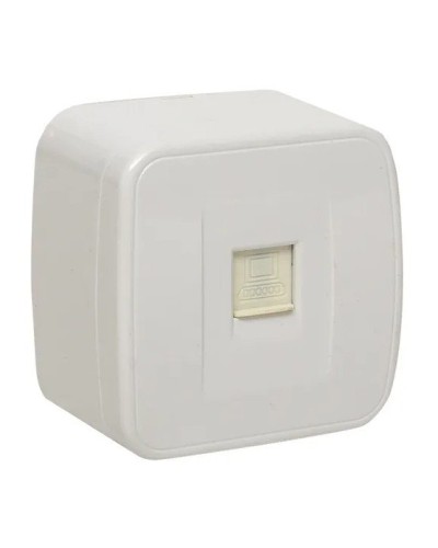 Минск Розетка RJ-45 1-местная ОП 1А (EGK01-035-10). Розетка RJ-45 1-местная ОП 1А. EKF в Братске