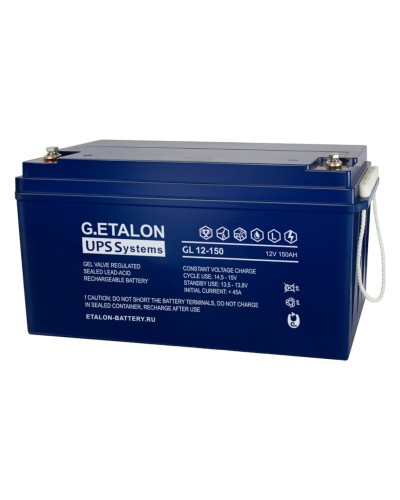 G.ETALON GL 12-150. Аккумулятор герметичный свинцово-кислотный. ETALON в Братске