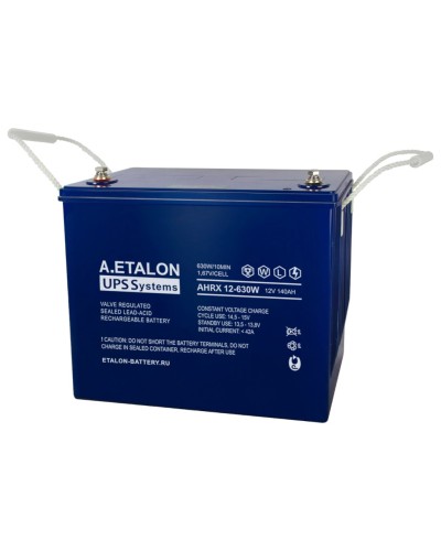 A.ETALON AHRX 12-630W (140). Аккумулятор герметичный свинцово-кислотный. ETALON в Братске
