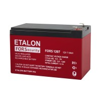 ETALON FORS 1207. Аккумулятор герметичный свинцово-кислотный. ETALON