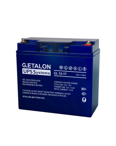G.ETALON GL 12-17. Аккумулятор герметичный свинцово-кислотный. ETALON в Братске
