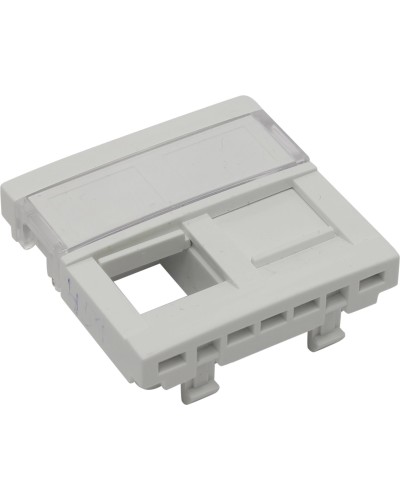 Вставка для 2-х модулей под RJ-45 кат.5e UTP, белая (45971 SBR): Вставка для 2-х модулей в Братске