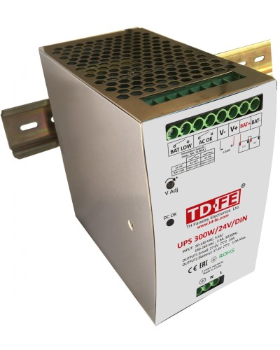 UPS 300W/24V/DIN. Источник вторичного электропитания резервированный. FARADAY в Братске