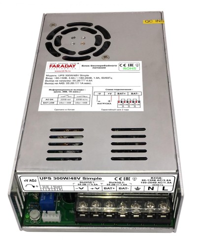 UPS 300W/48V Simple. Блок бесперебойного питания. FARADAY в Братске